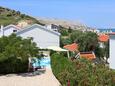 Pag, Terrace - view in the apartment, WiFi.