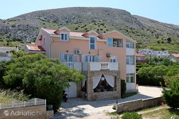 Pag, Pag, Propiedad 6412 - Apartamentos near sea with pebble beach.