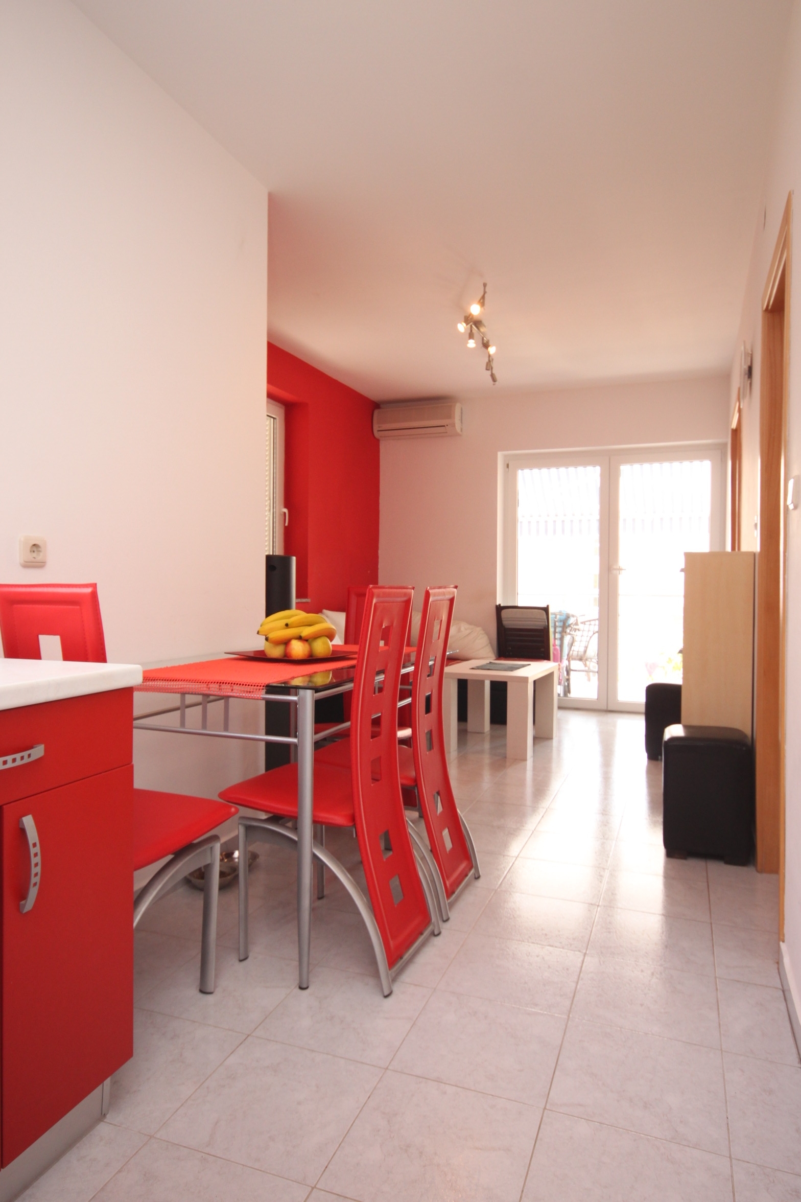 Two bedroom apartment with terrace and sea view Novalja, Pag  A-a