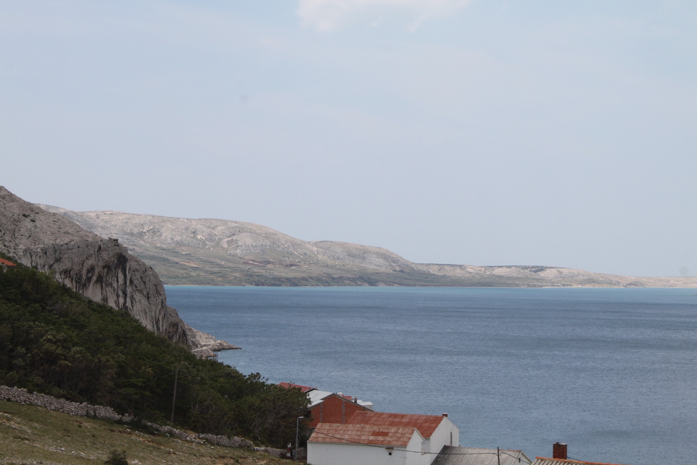 Two bedroom apartment with terrace and sea view Metajna, Pag  A-a