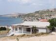 Metajna, Pag, Object 6426 - Appartementen with sandy beach.