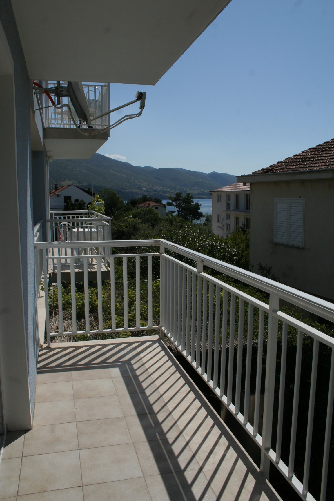 One bedroom apartment with terrace and sea view Orebić, Pelješac  A-b