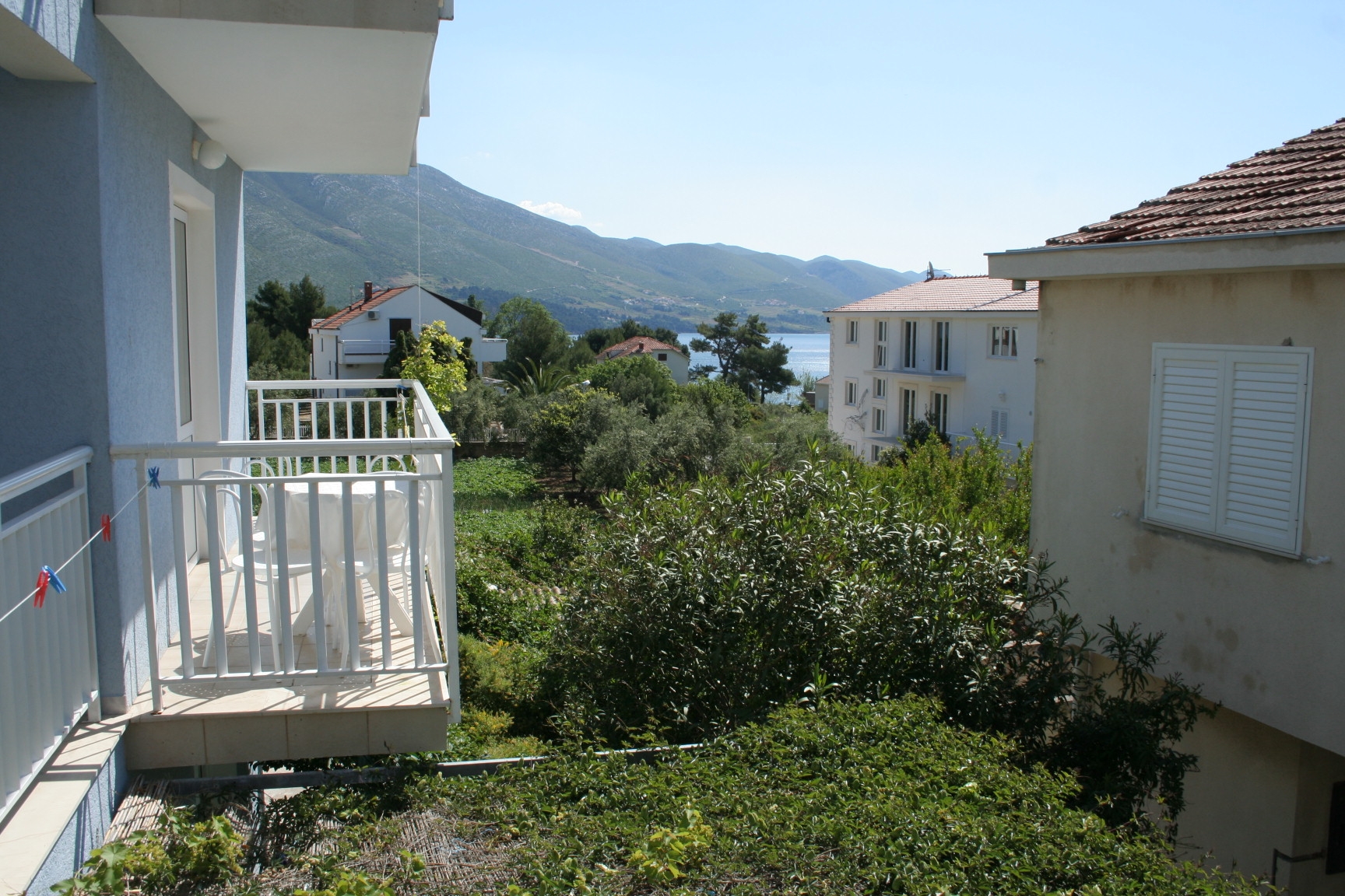 One bedroom apartment with terrace and sea view Orebić, Pelješac  A-b