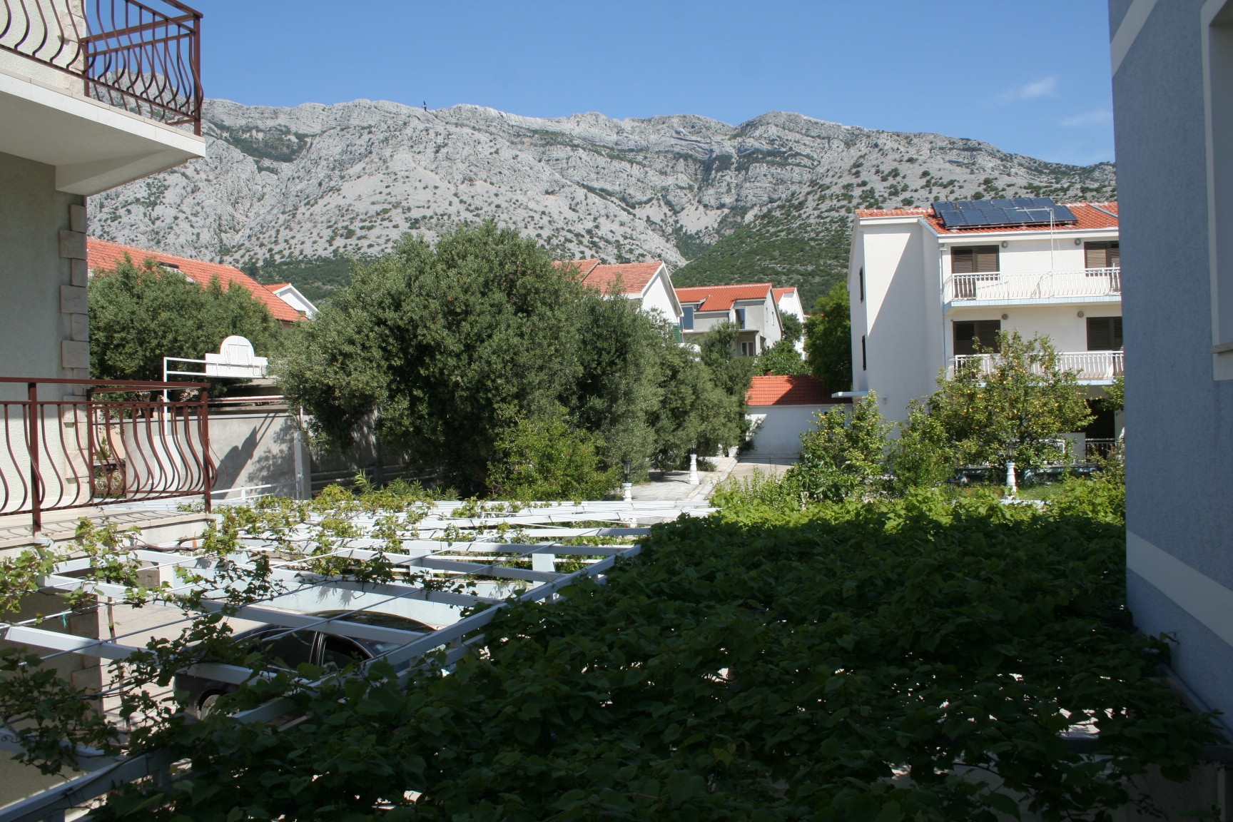 One bedroom apartment with terrace and sea view Orebić, Pelješac  A-b