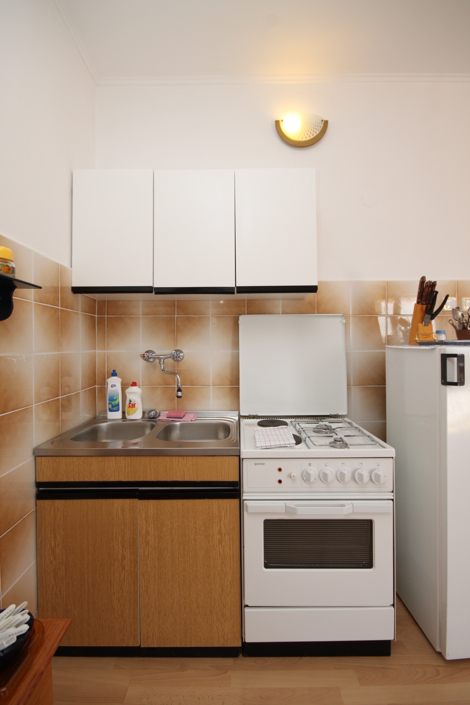 Jednosobni apartman s terasom i pogledom na more Starigrad, Paklenica  A-a