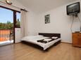 Starigrad, Sala de estar in the apartment, air condition available y WiFi.