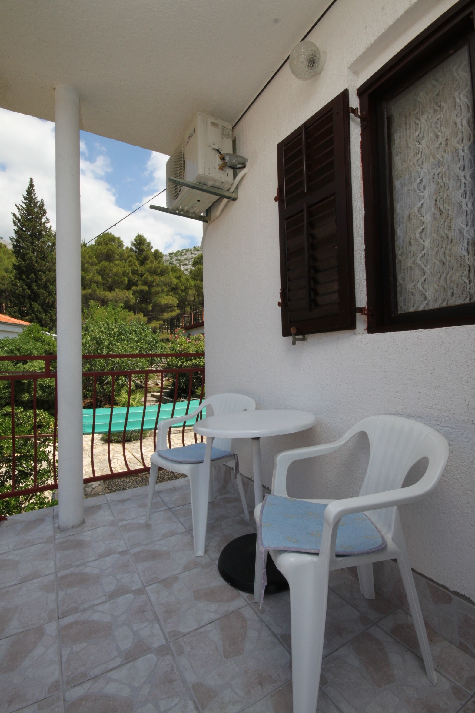 Studio apartman s balkonom i pogledom na more Starigrad, Paklenica  AS-b