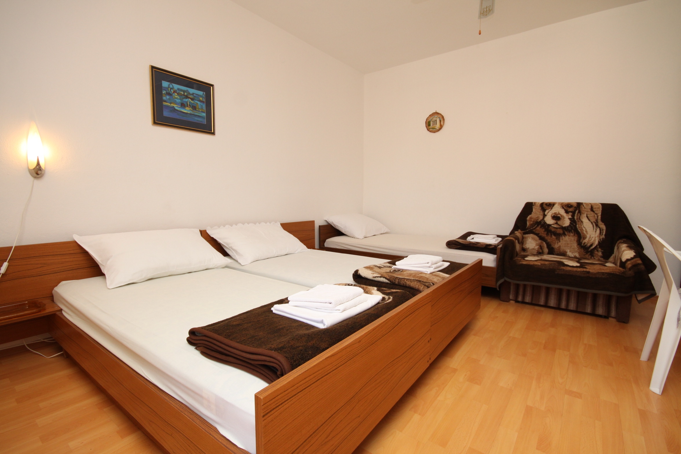 Studio apartman s balkonom i pogledom na more Starigrad, Paklenica  AS-b