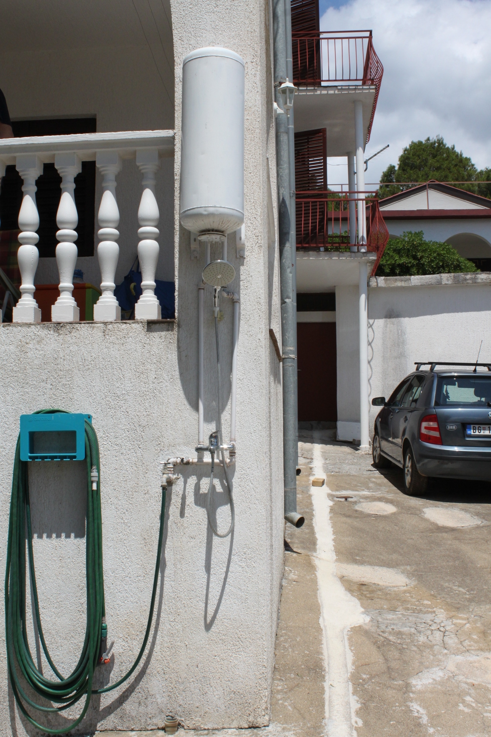 Jednosobni apartman s terasom i pogledom na more Starigrad, Paklenica  A-a