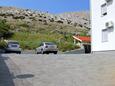 Parking lot Pag, Pag, Parking lot 6433 - Apartments with pebble beach.