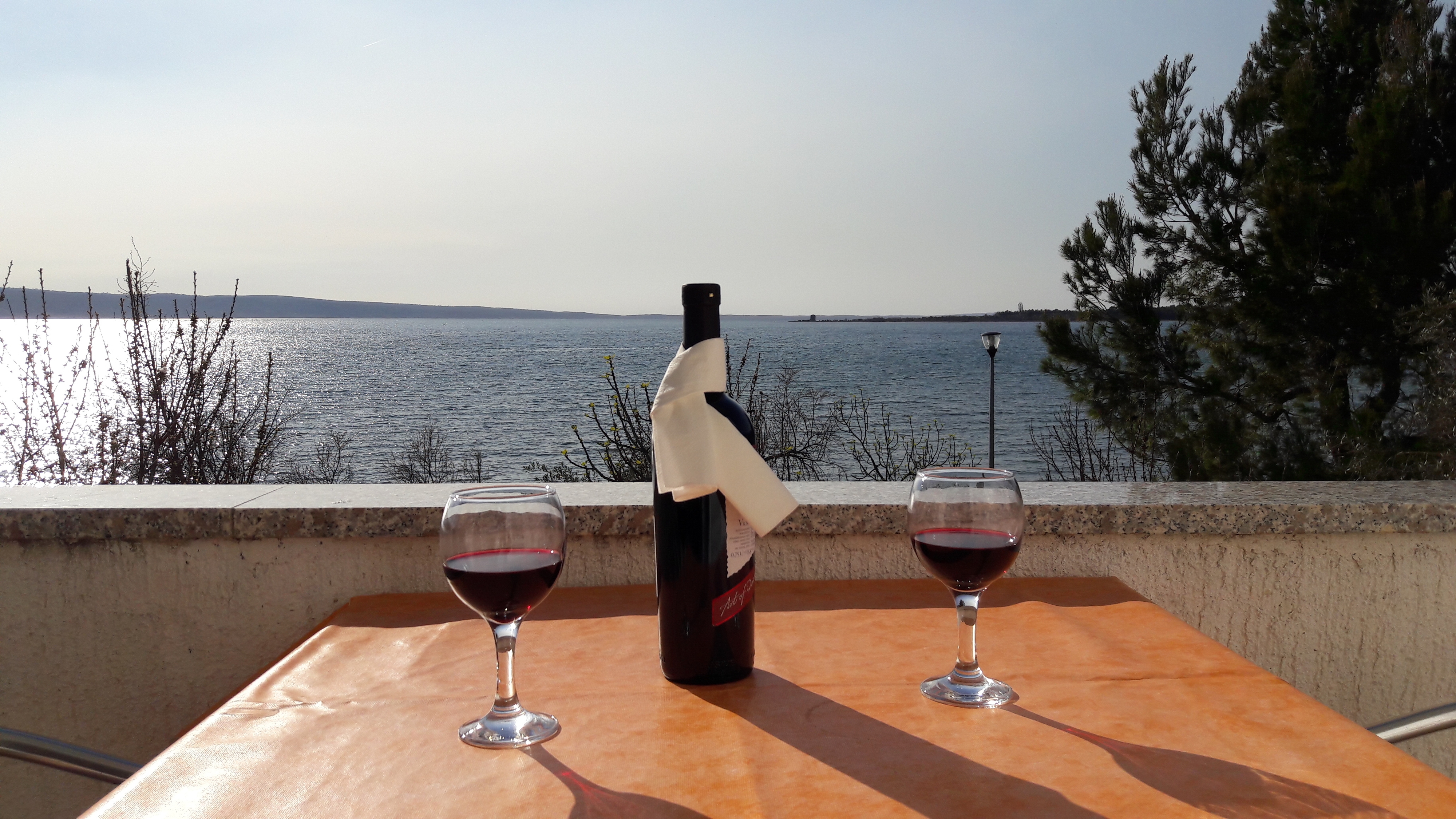 One bedroom apartment near beach Seline, Paklenica  A-a
