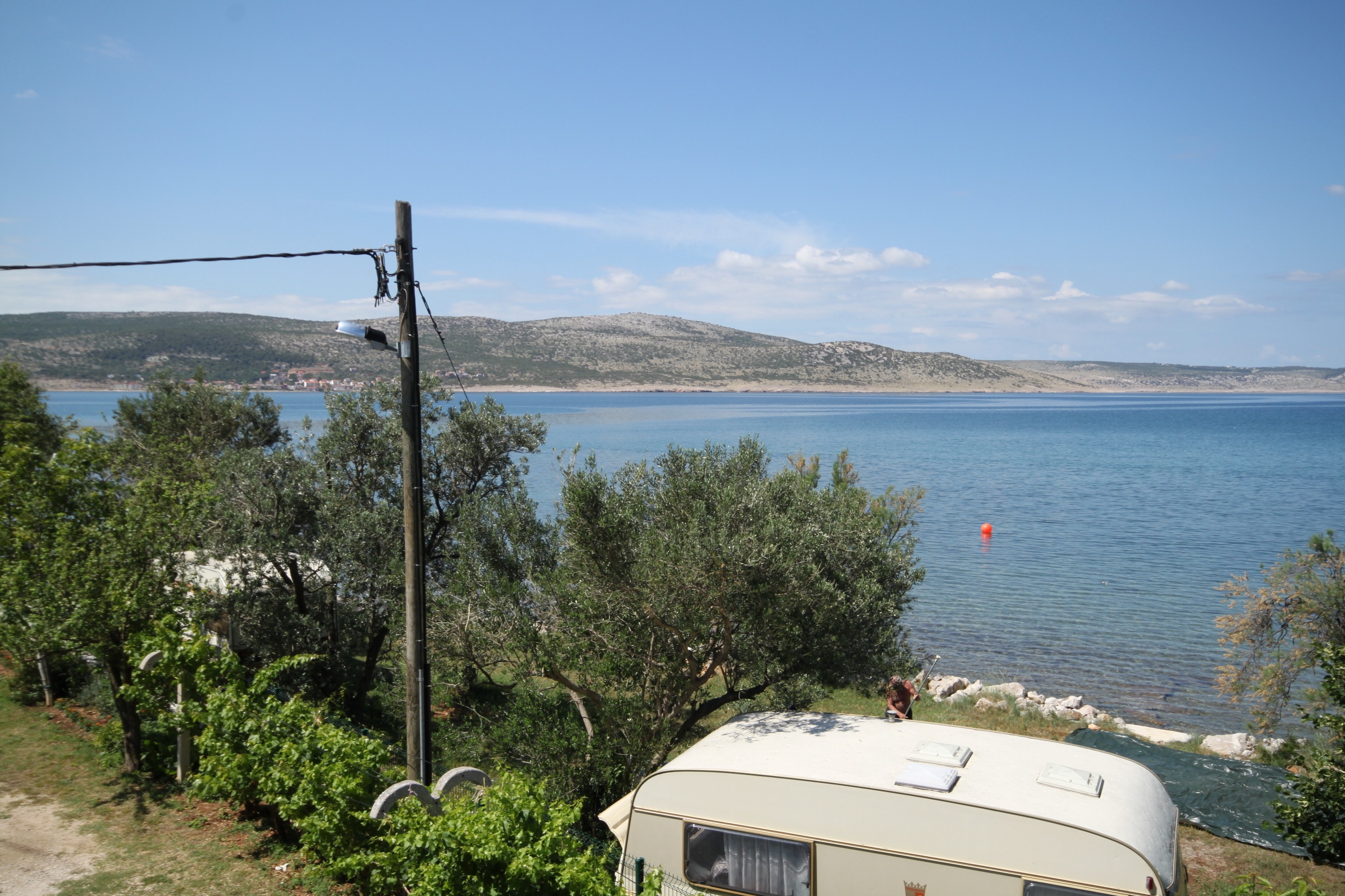 One bedroom apartment near beach Seline, Paklenica  A-a