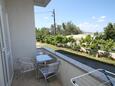 Seline, Balcon dans l’hébergement en type apartment, avec la vue sur la mer et WiFi.