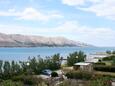 Pag, Terrasse - vue dans l’hébergement en type apartment, WiFi.