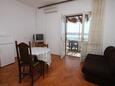 Sala da pranzo Kustići, Sala da pranzo nell'alloggi del tipo apartment, condizionatore disponibile, animali domestici ammessi e WiFi.