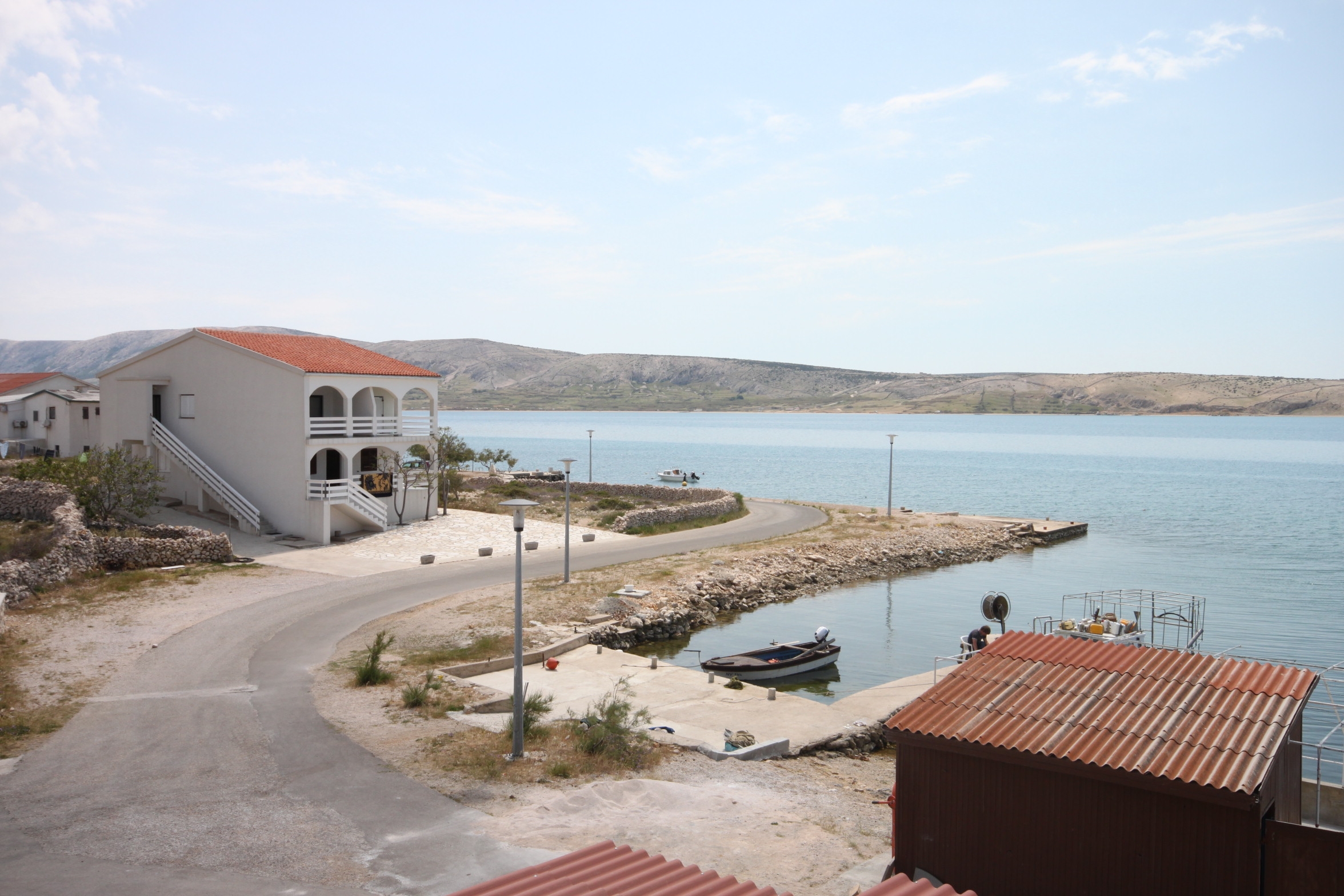 Two bedroom apartment near beach Kustići, Pag  A-b