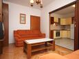 Obývací pokoj Vodice, Obývací pokoj v ubytování typu apartment, WiFi.