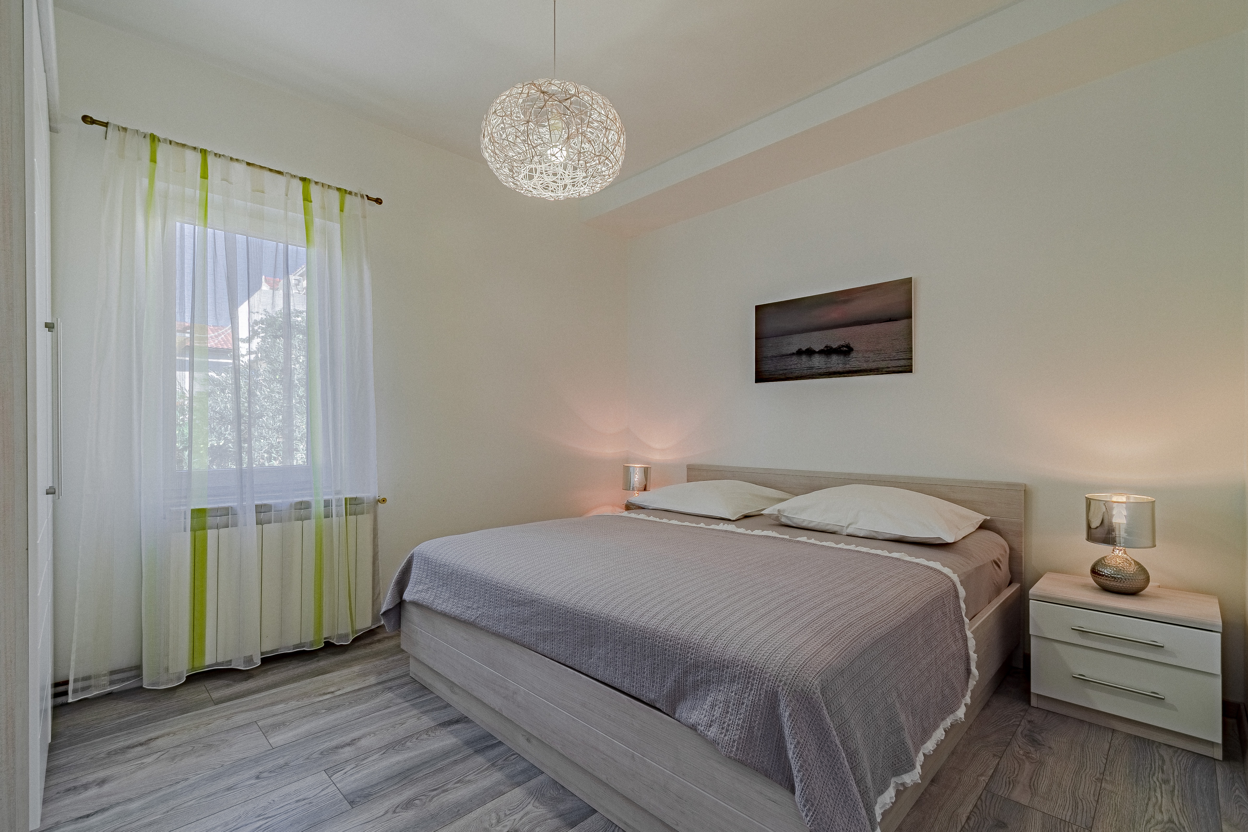 One bedroom apartment with terrace and sea view Orebić, Pelješac  A-a