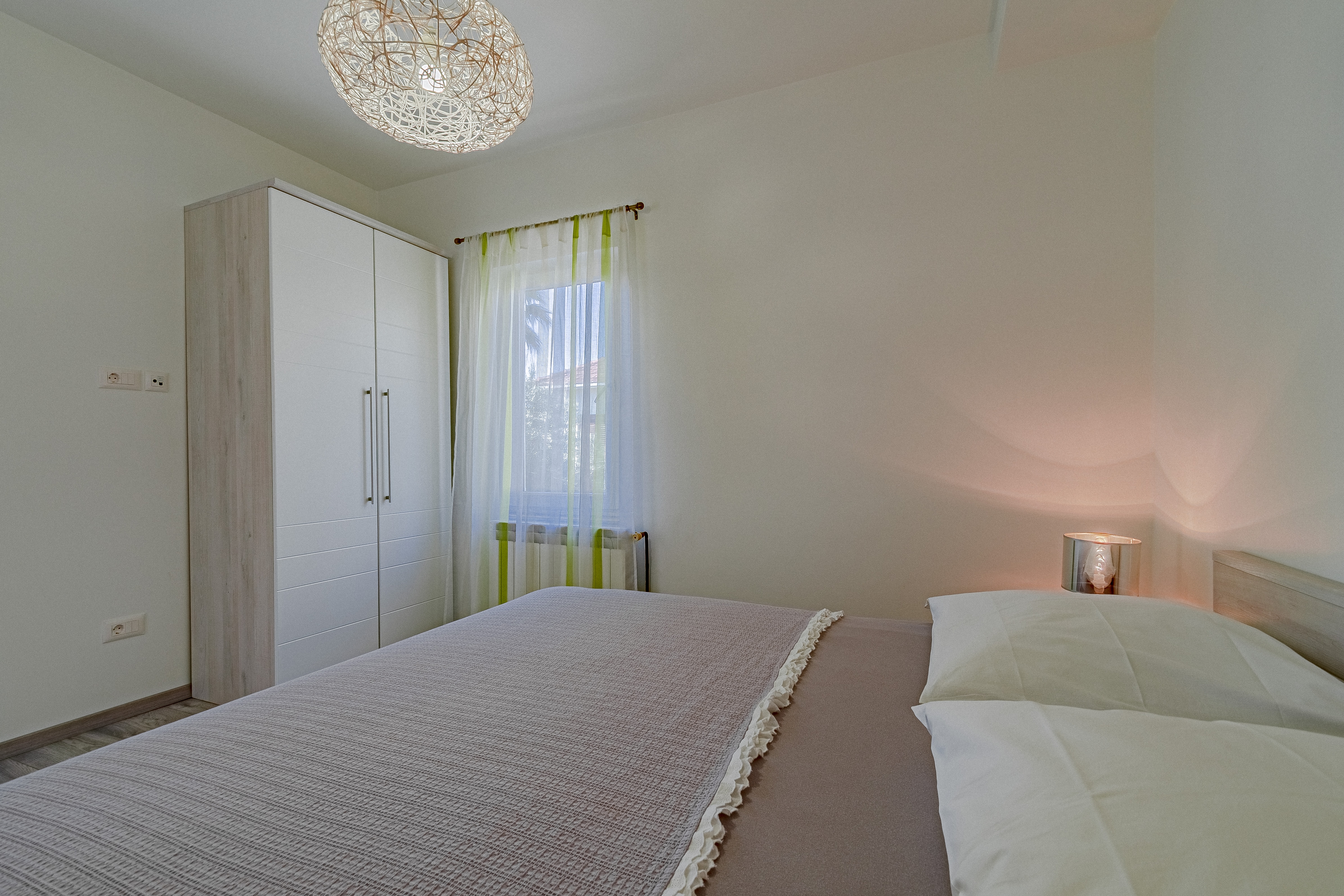 One bedroom apartment with terrace and sea view Orebić, Pelješac  A-a