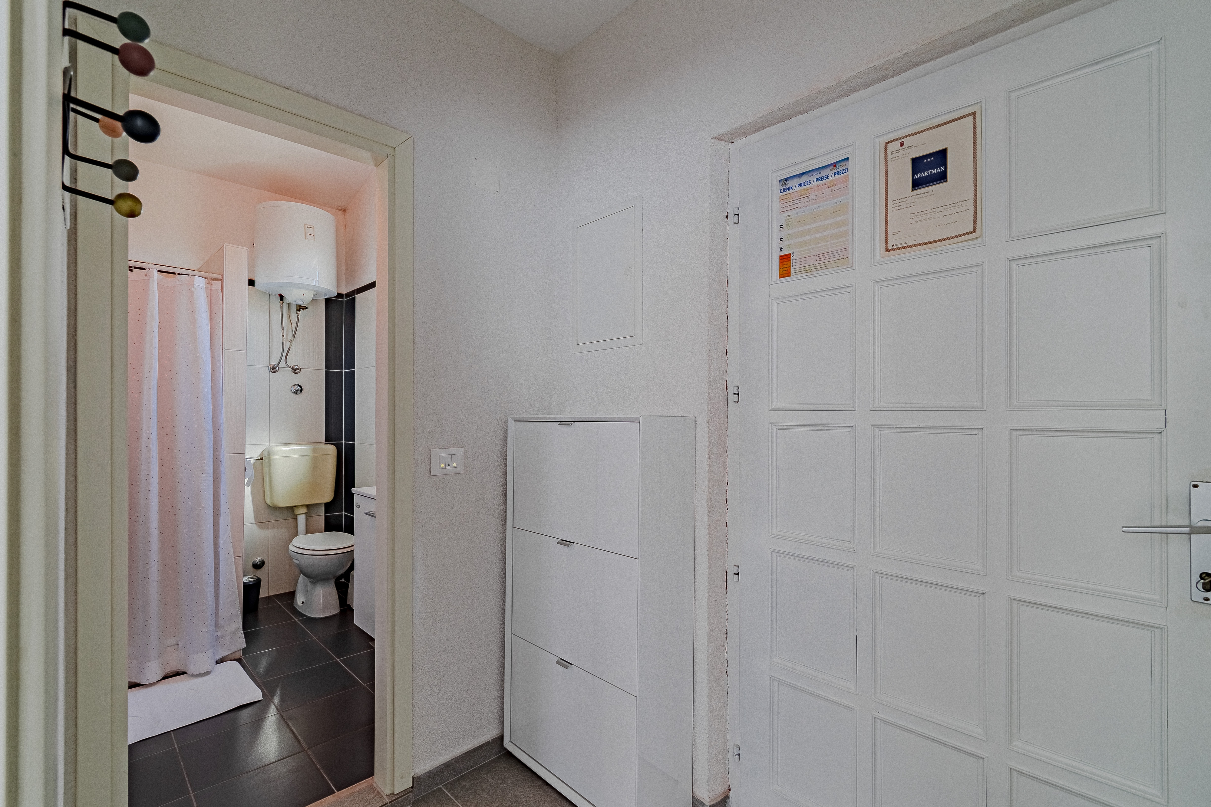 One bedroom apartment with terrace and sea view Orebić, Pelješac  A-a