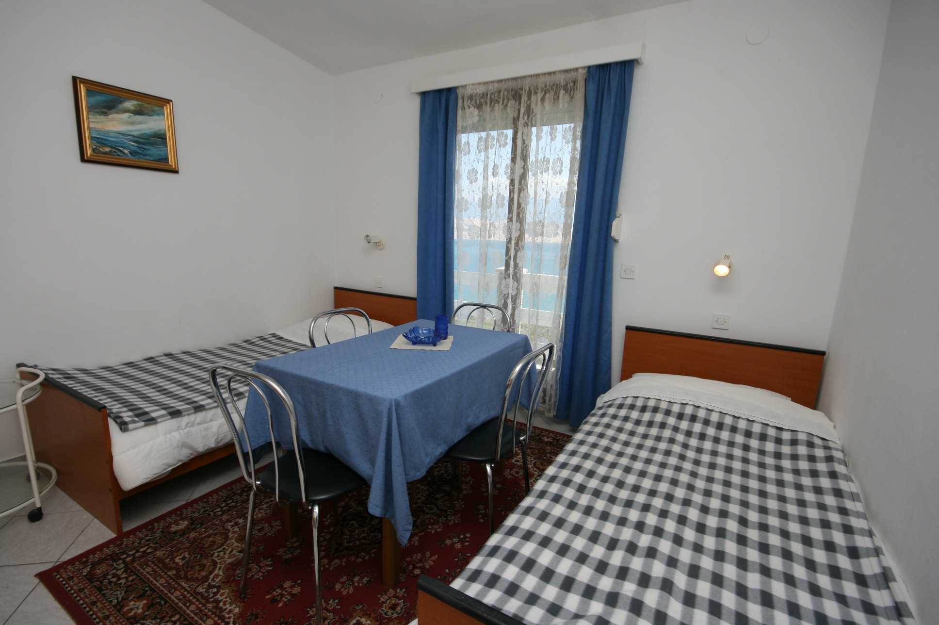 One bedroom apartment with terrace and sea view Bošana, Pag (A-6460-c)
