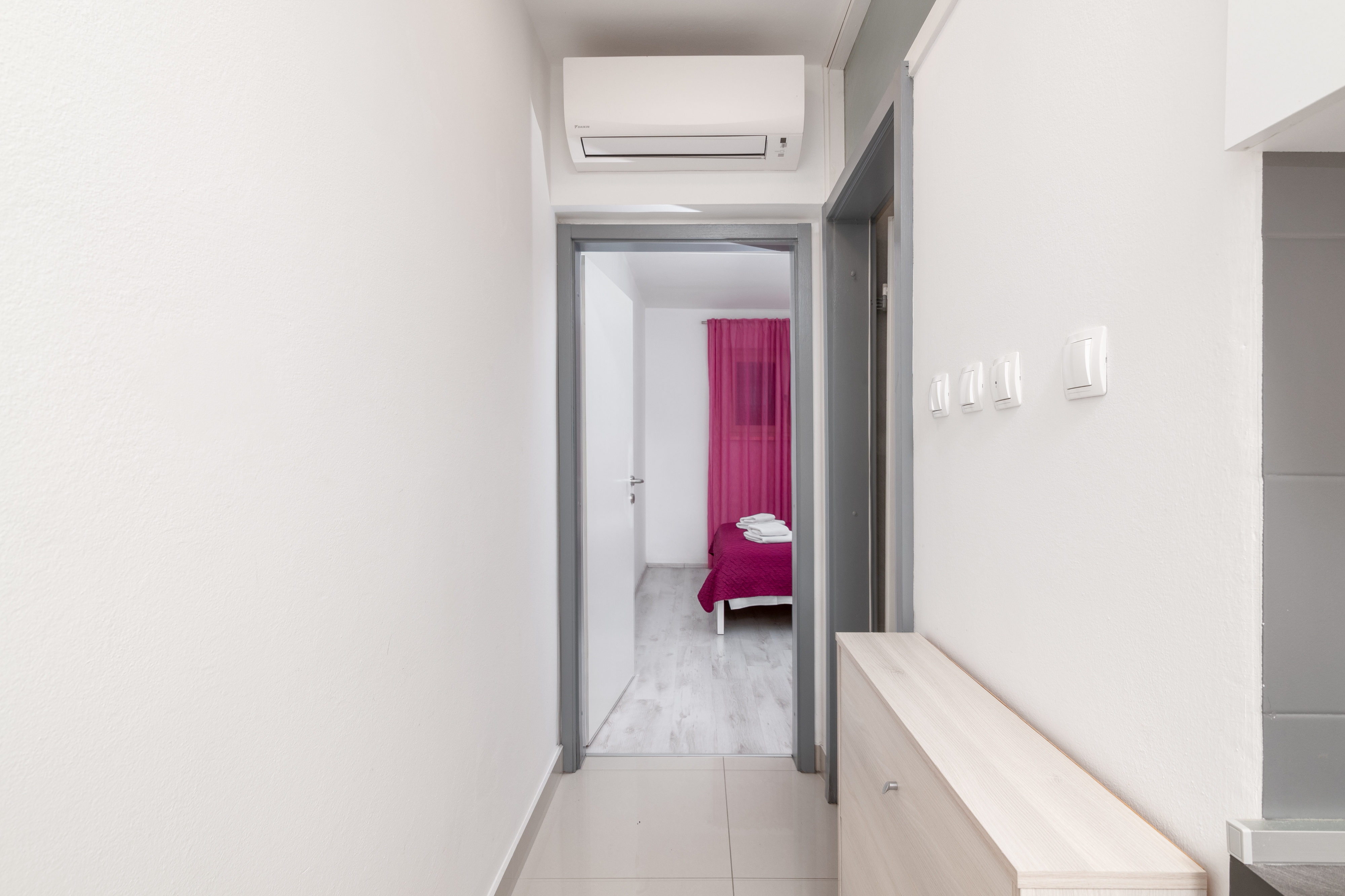 Studio flat with terrace Rabac, Labin  AS-a