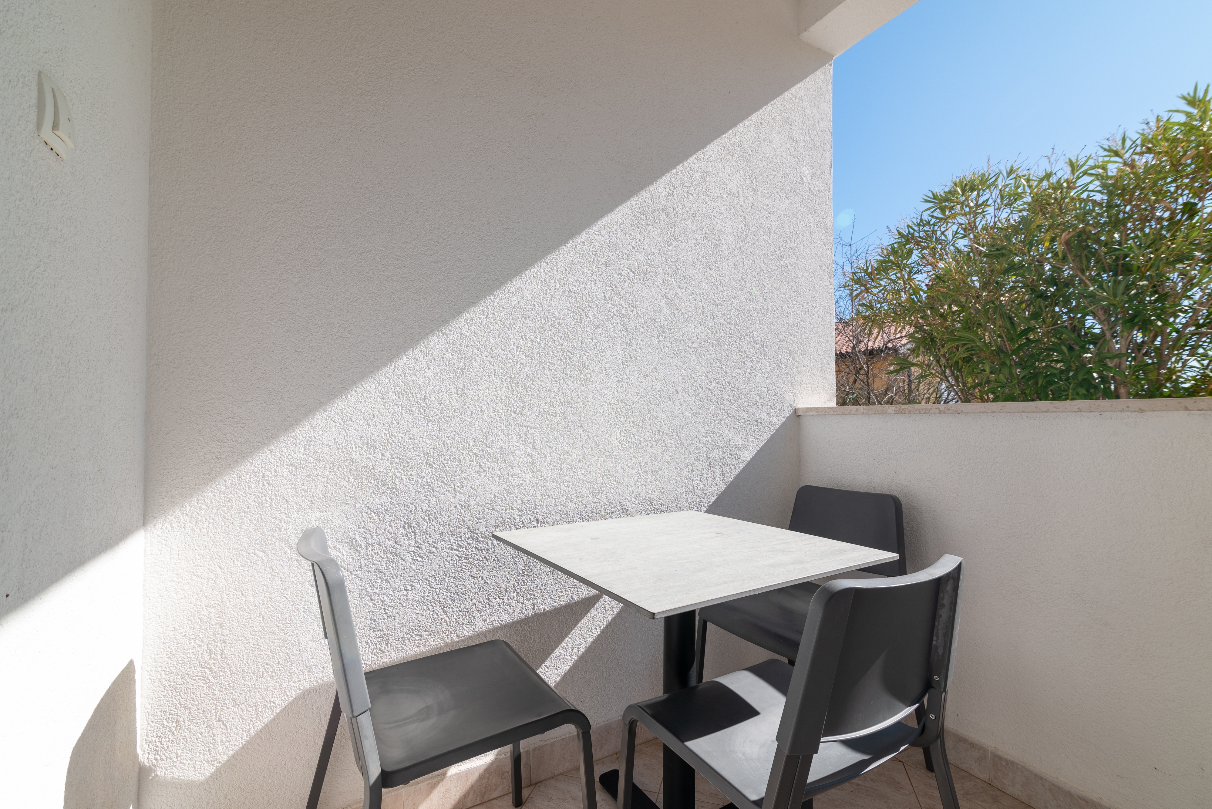 Studio flat with terrace Rabac, Labin  AS-a