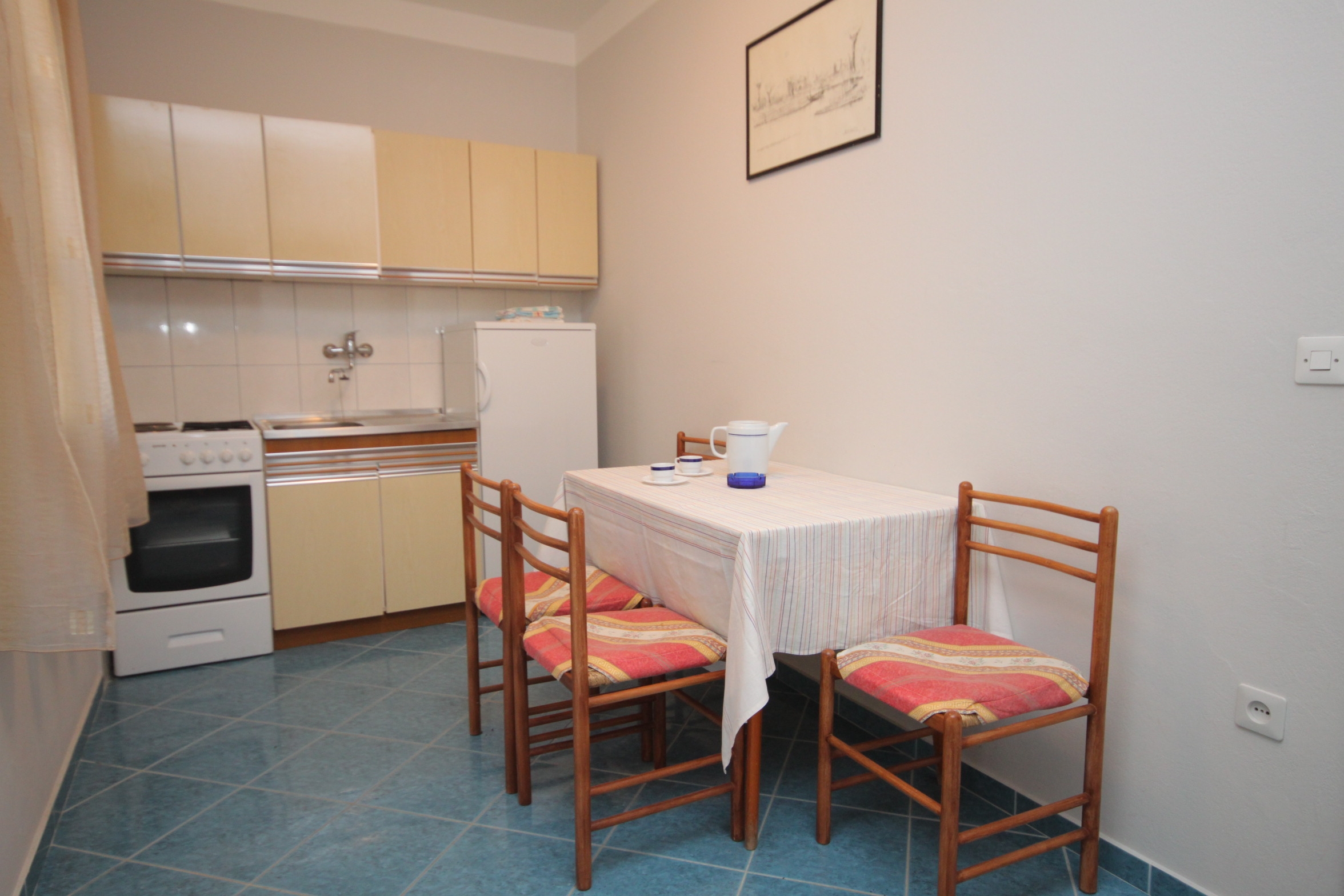 Two bedroom apartment with terrace and sea view Pag (A-6467-a)