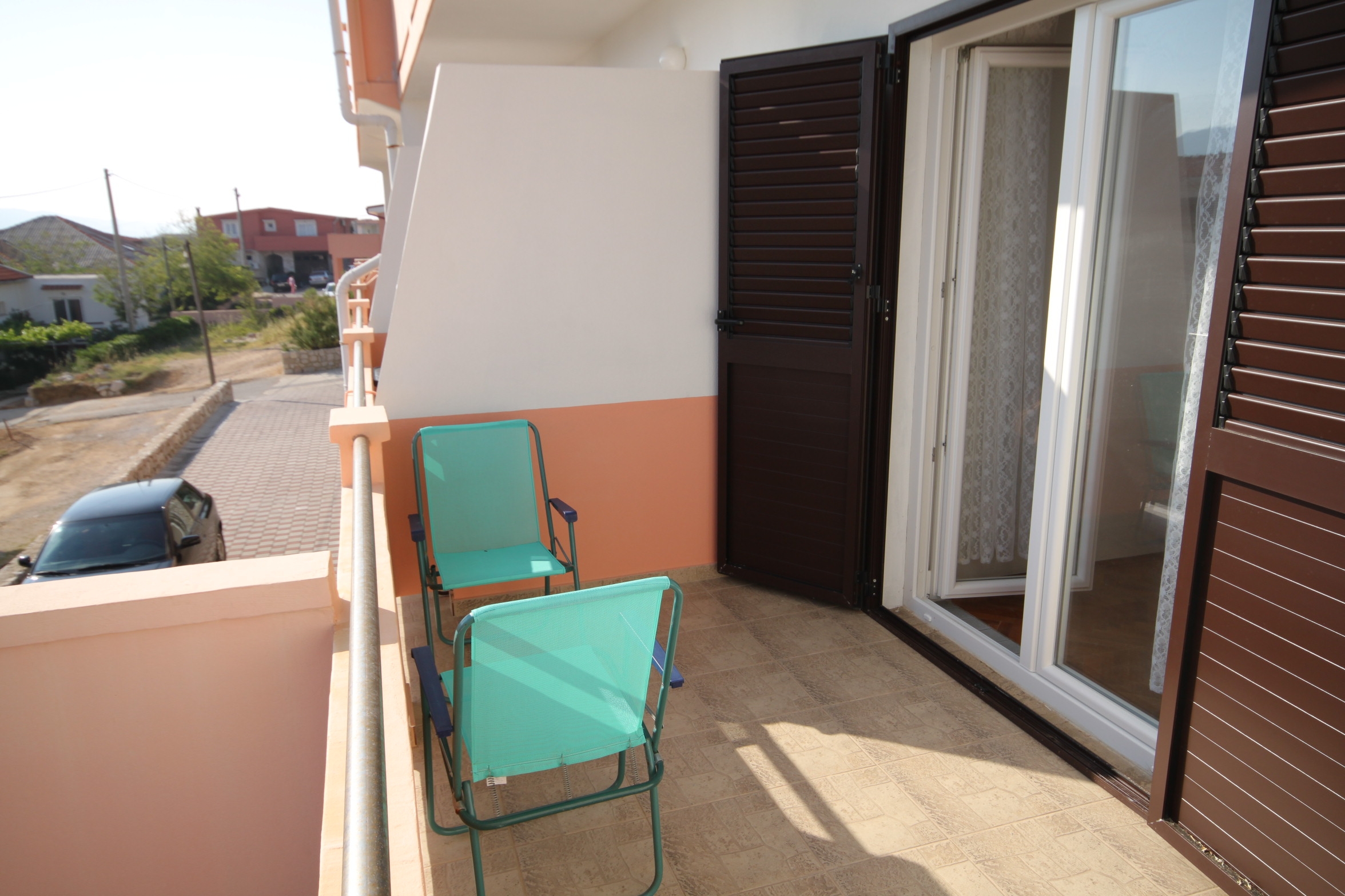 Two bedroom apartment with terrace and sea view Pag  A-a