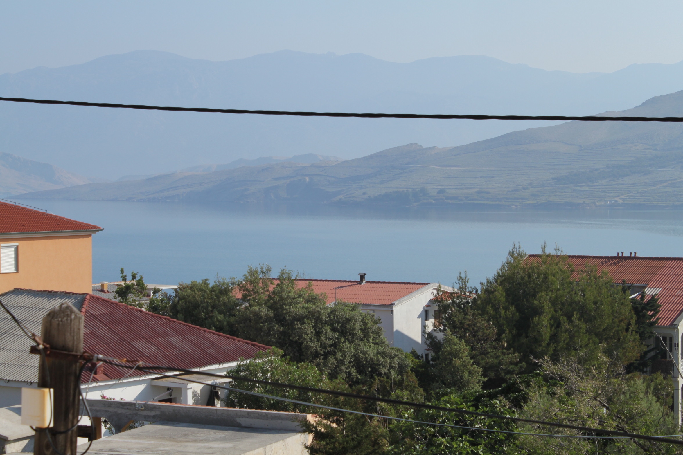 Two bedroom apartment with terrace and sea view Pag  A-a
