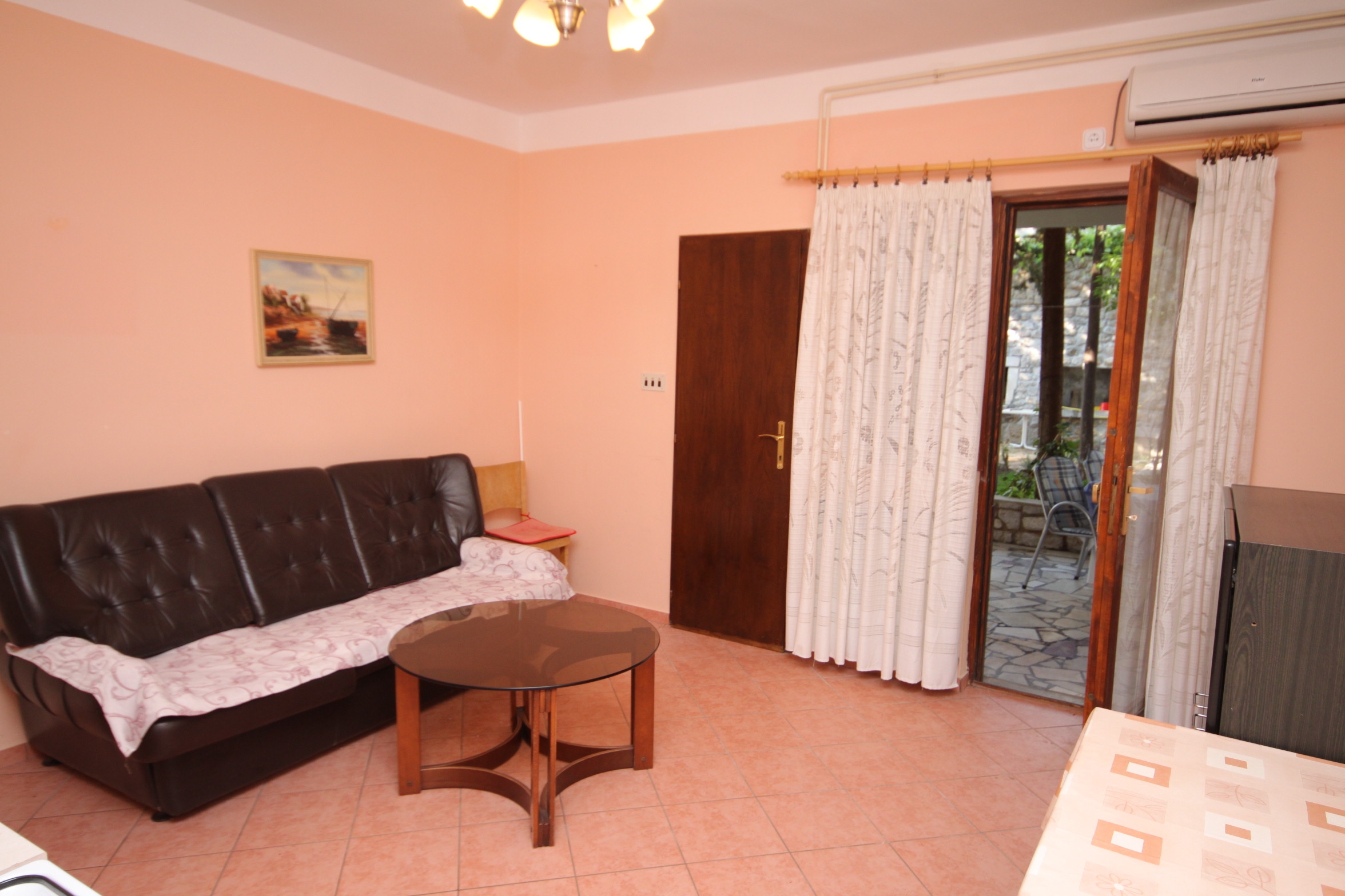One bedroom apartment with terrace and sea view Pag (A-6467-c)