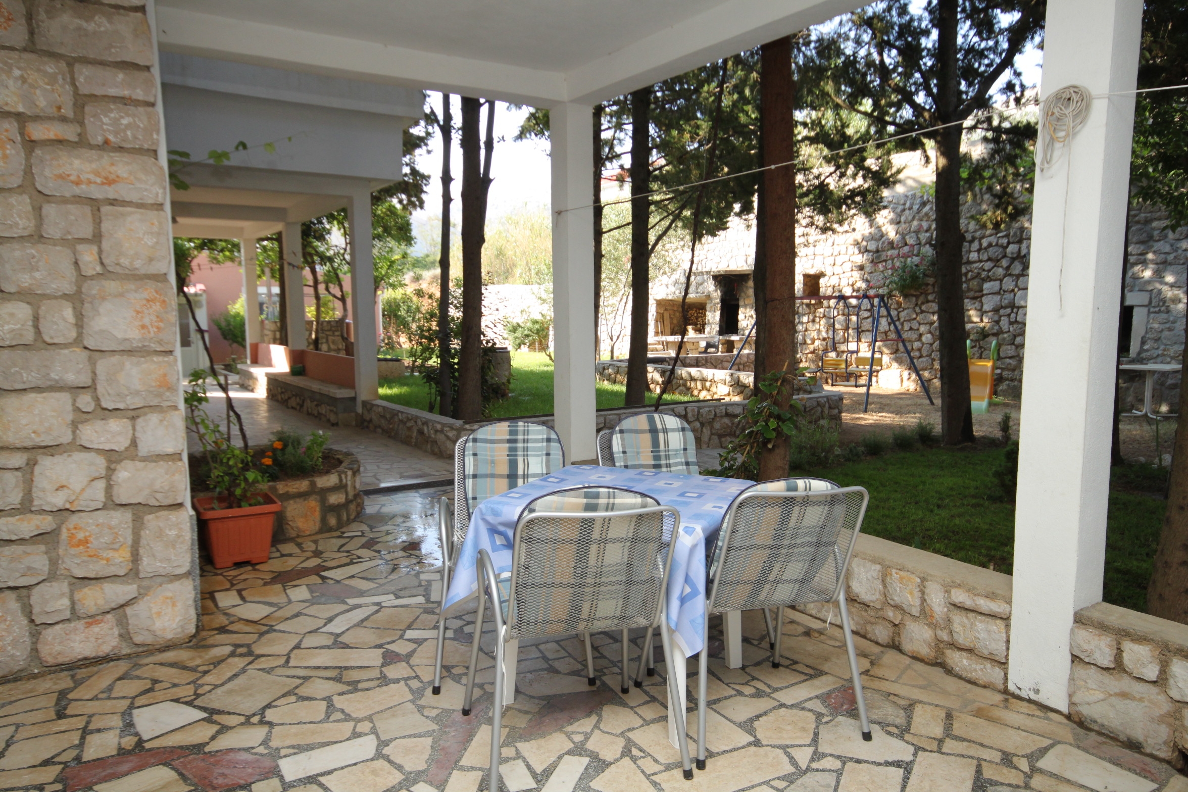 One bedroom apartment with terrace and sea view Pag  A-c
