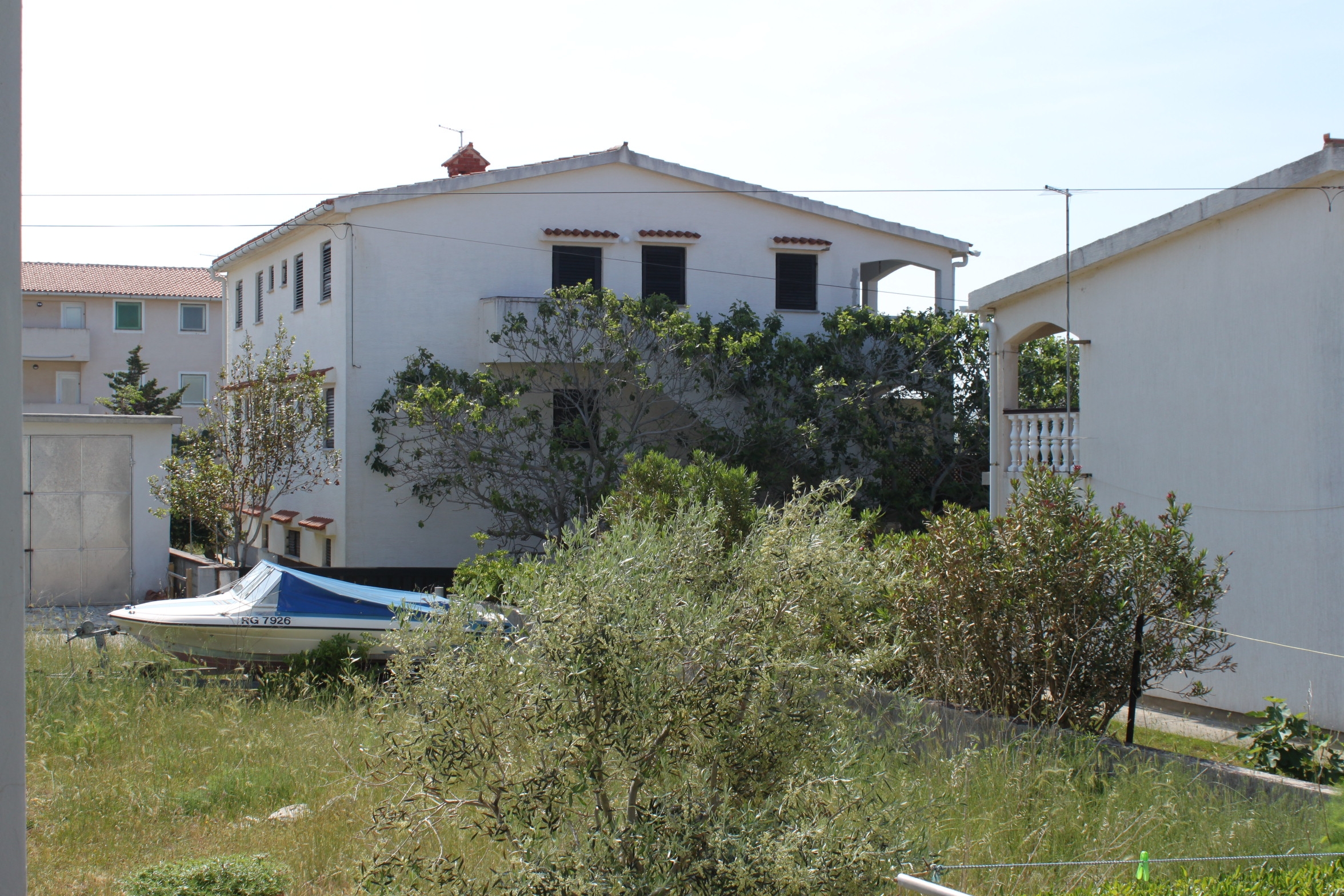Two bedroom apartment with terrace Povljana, Pag  A-b