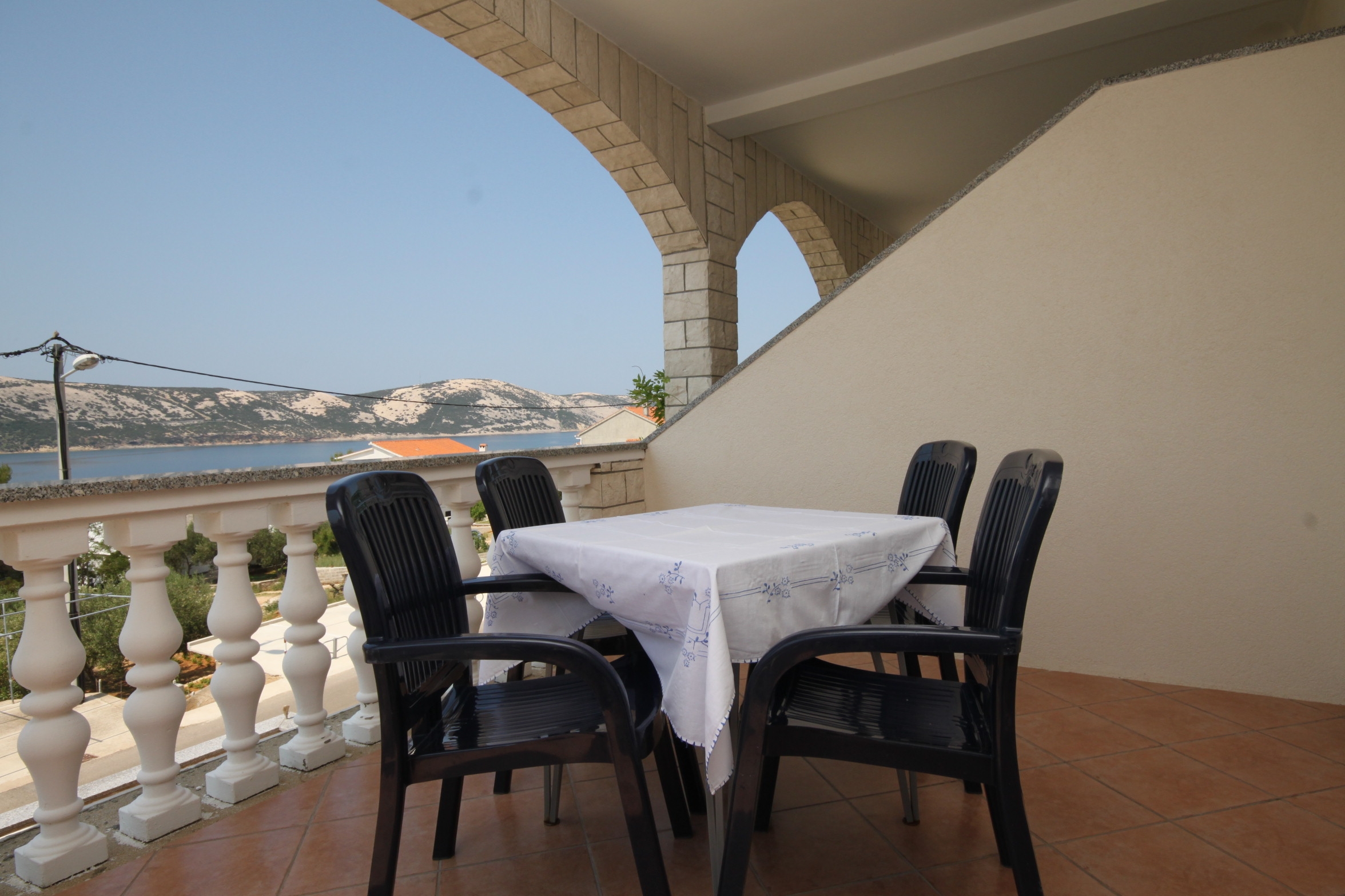 Two bedroom apartment with terrace Stara Novalja, Pag (A-6469-a)