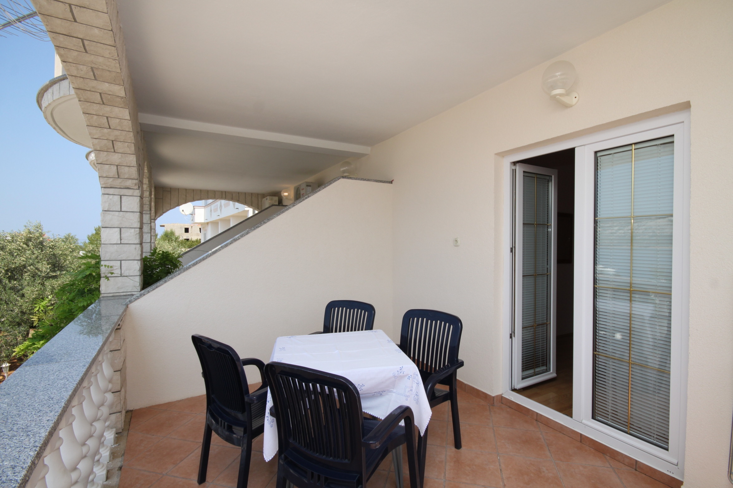Two bedroom apartment with terrace Stara Novalja, Pag  A-a