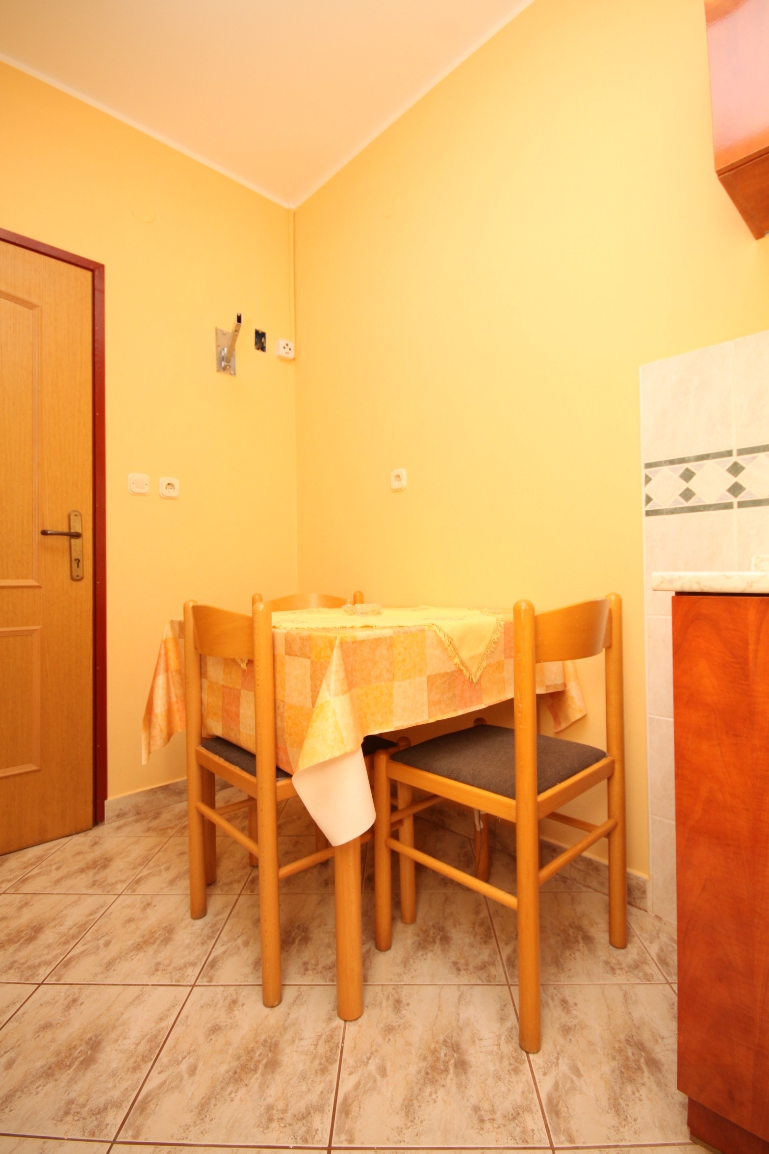 Studio flat with terrace Stara Novalja, Pag (AS-6469-a)