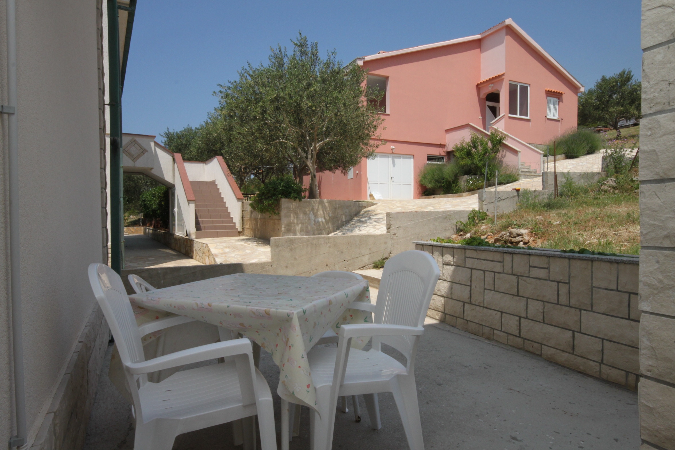 Studio flat with terrace Stara Novalja, Pag  AS-a