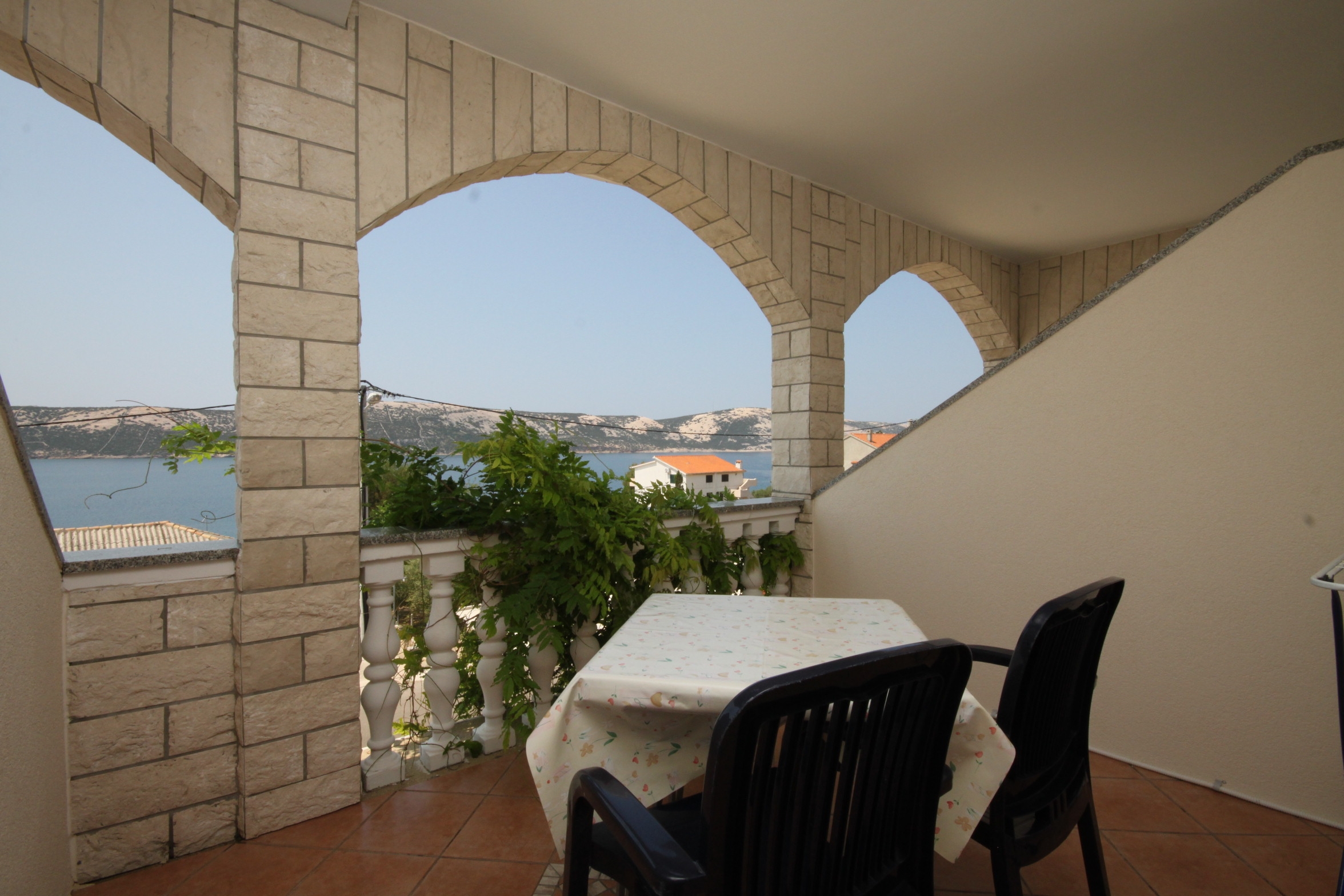 Studio Appartment im Ort Stara Novalja (Pag), Kapa Ferienwohnung in Kroatien