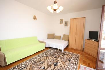 Dnevna soba Kustići, Dnevna soba v nastanitvi vrste apartment, dostopna klima in WiFi.