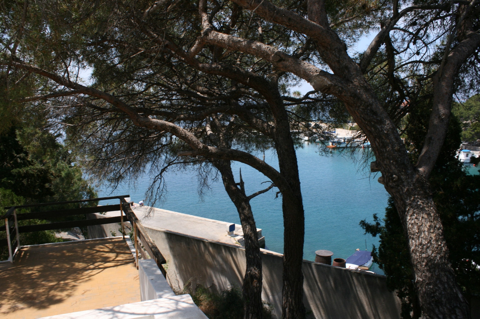 One bedroom apartment with terrace and sea view Mandre, Pag  A-a