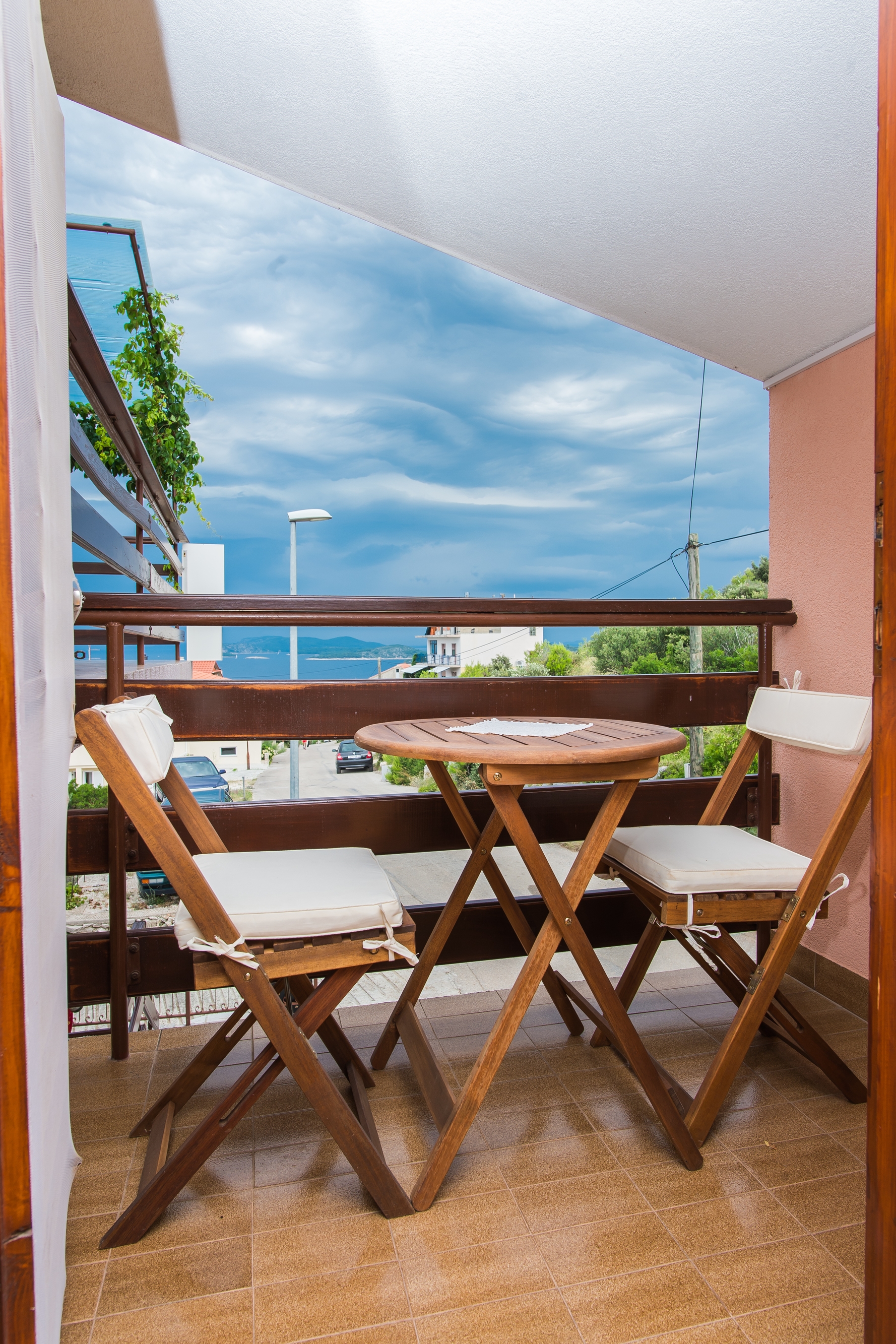 Two bedroom apartment with terrace and sea view Bilo, Primošten  A-b