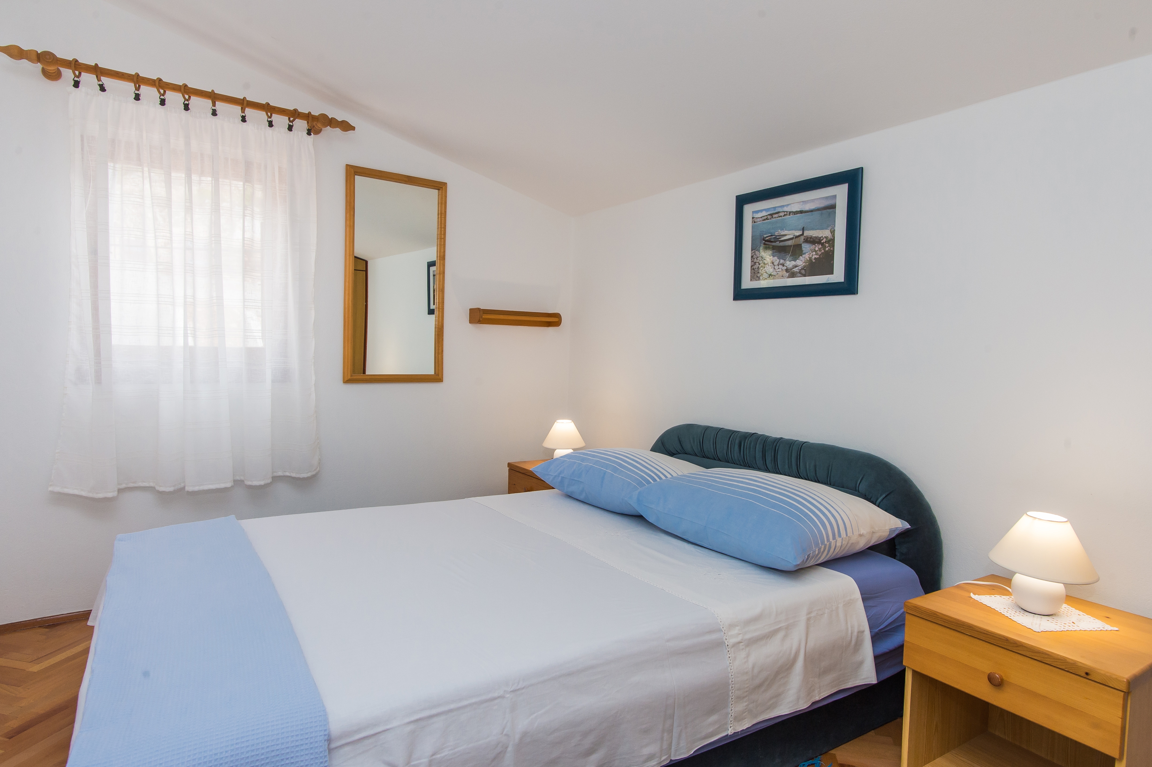 Two bedroom apartment with terrace and sea view Bilo, Primošten  A-b