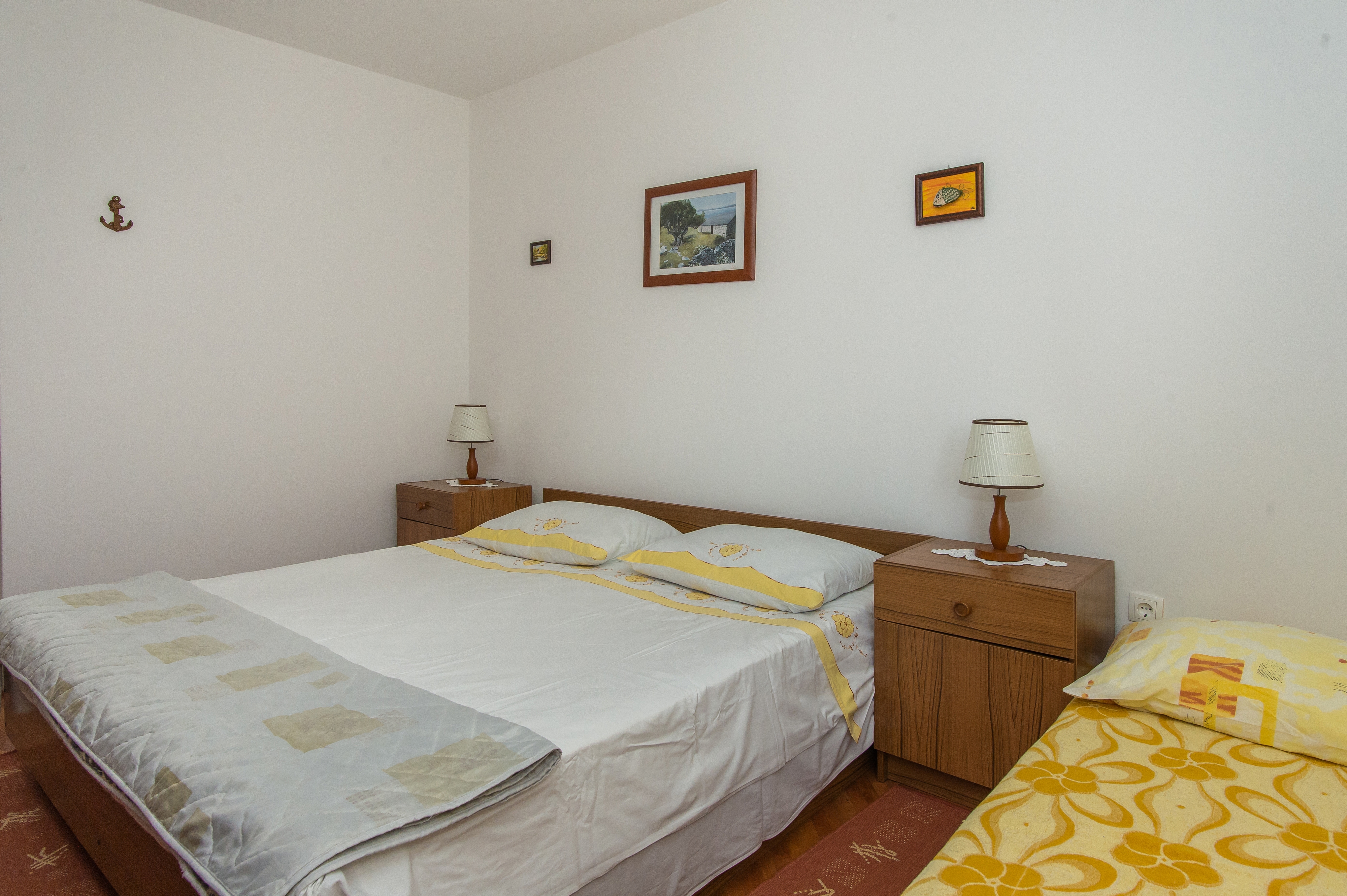 Two bedroom apartment with terrace and sea view Bilo, Primošten  A-c