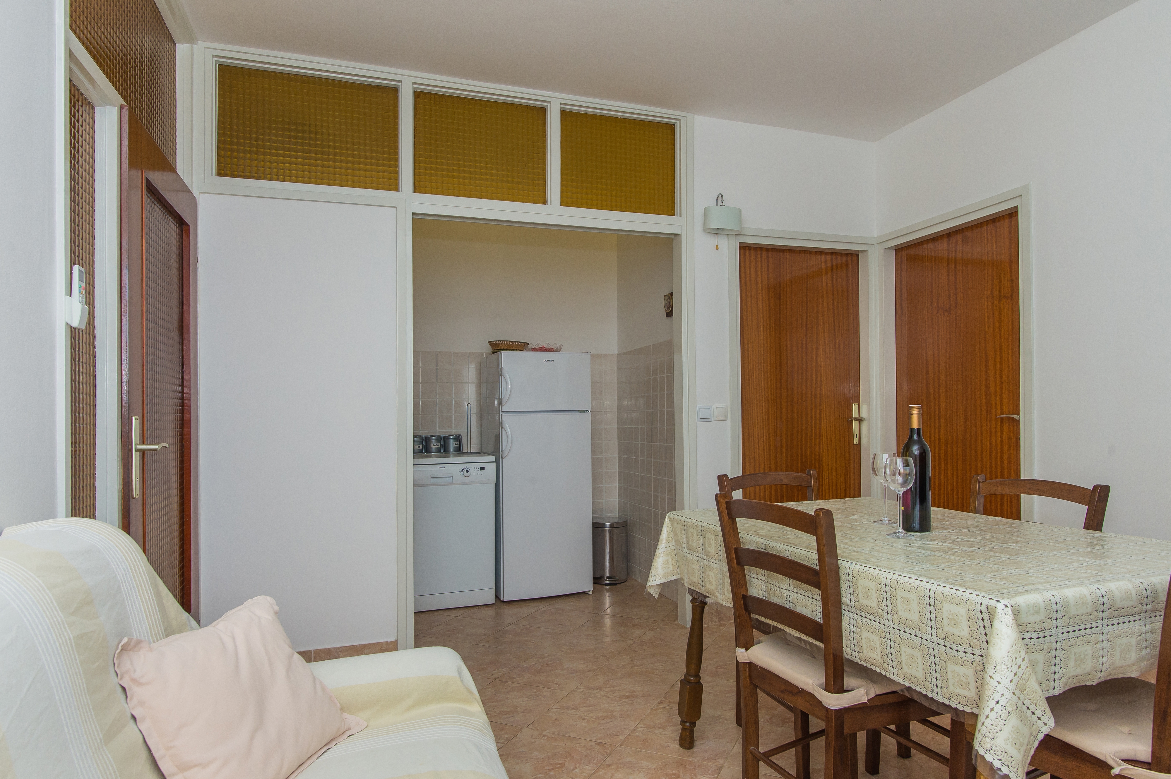 Two bedroom apartment with terrace and sea view Bilo, Primošten  A-c