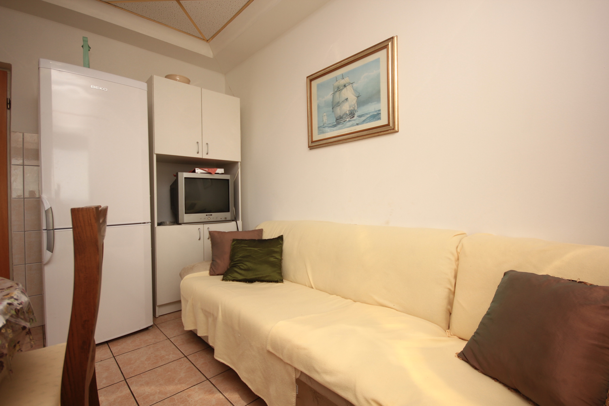Two bedroom apartment with balcony and sea view Orebić (Pelješac) (A-648-a)