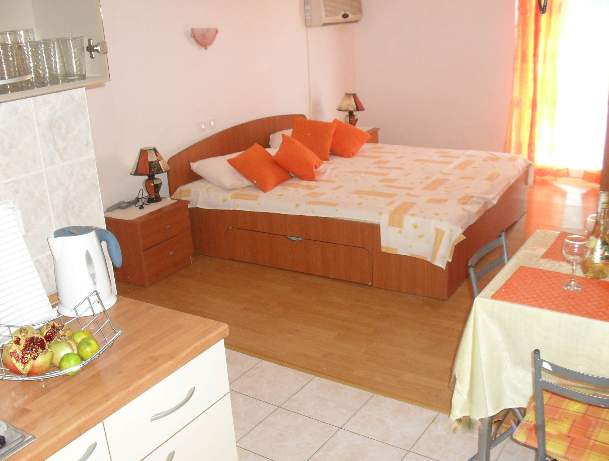 Studio flat with terrace and sea view Orebić (Pelješac) (AS-648-a)