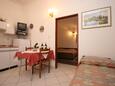 Jídelna Novalja, Jídelna v ubytování typu apartment, s klimatizací, domácí mazlíčci povoleni a WiFi.
