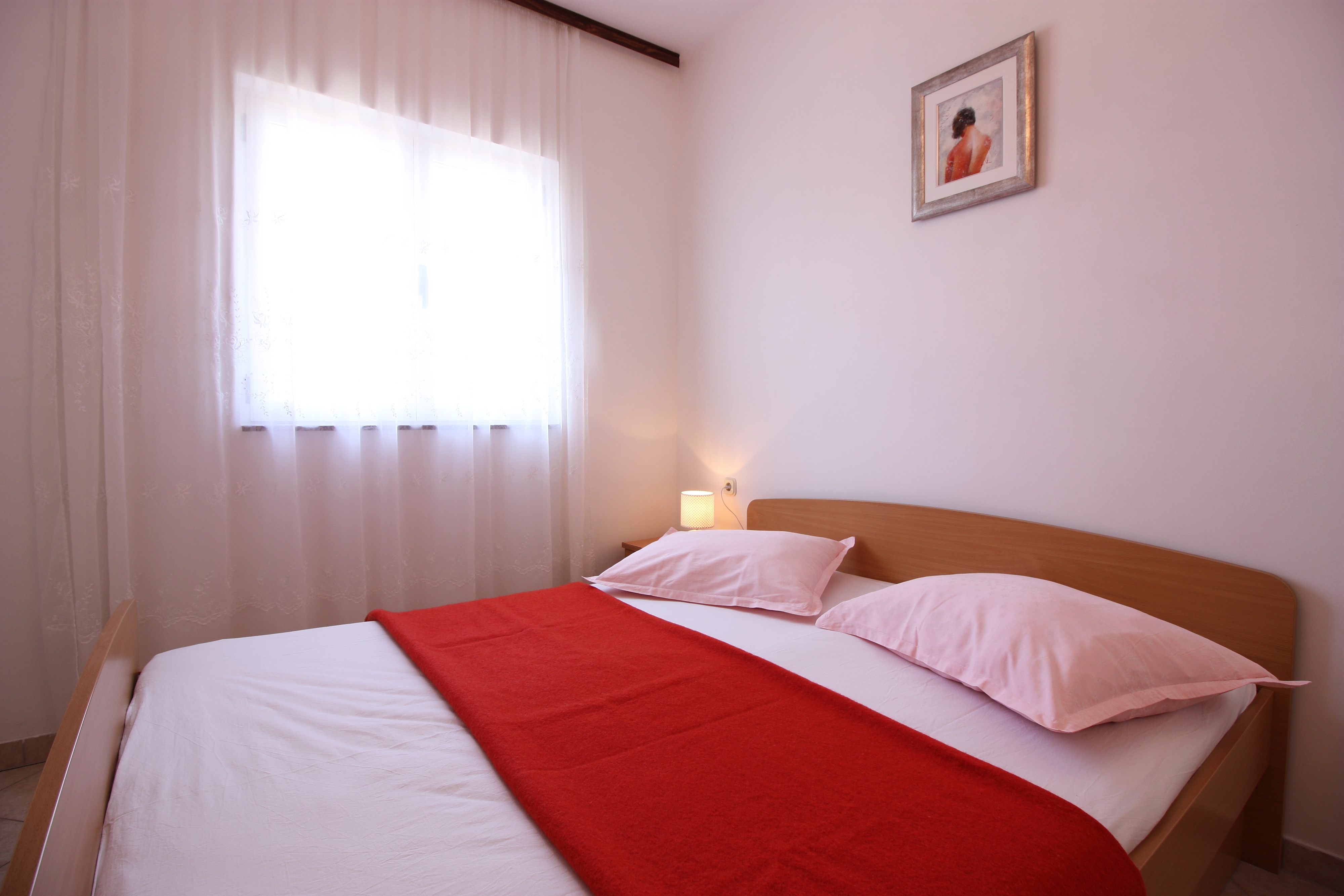 One bedroom apartment near beach Metajna (Pag) (A-6486-e)