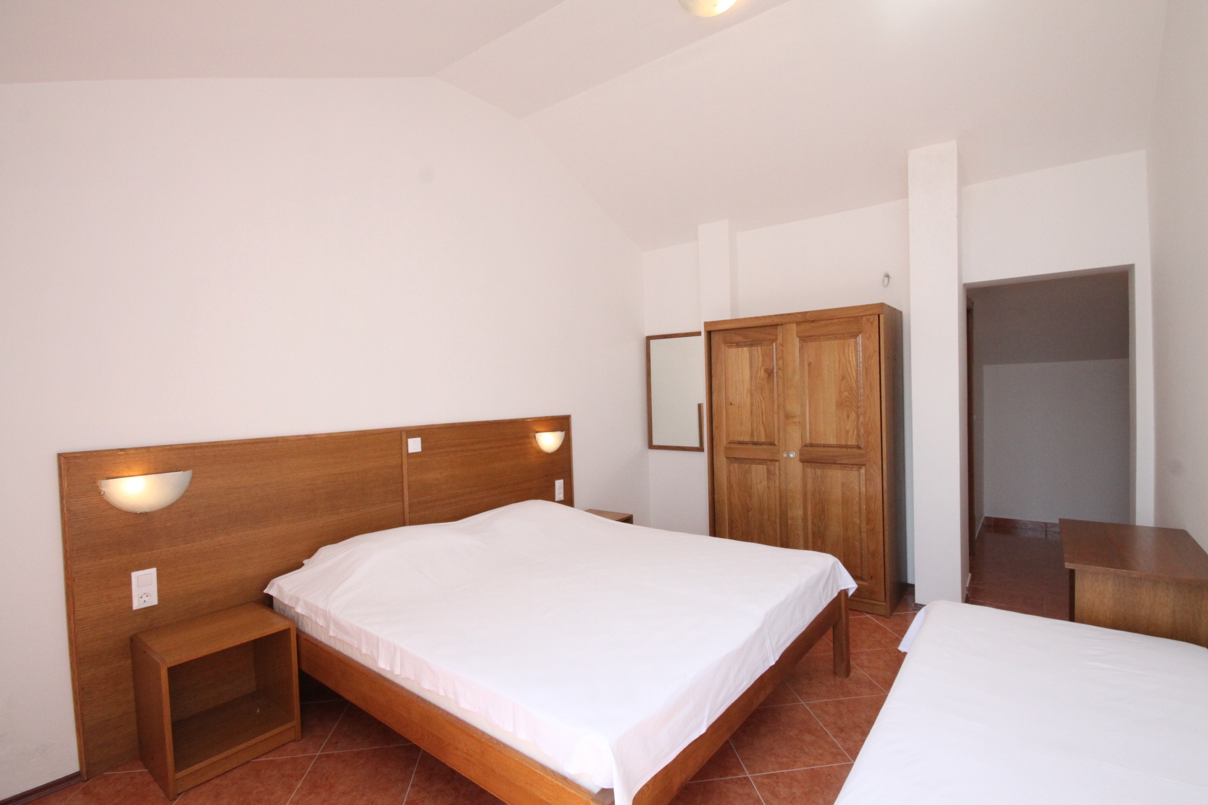 Room with terrace and sea view Metajna, Pag (S-6487-n)