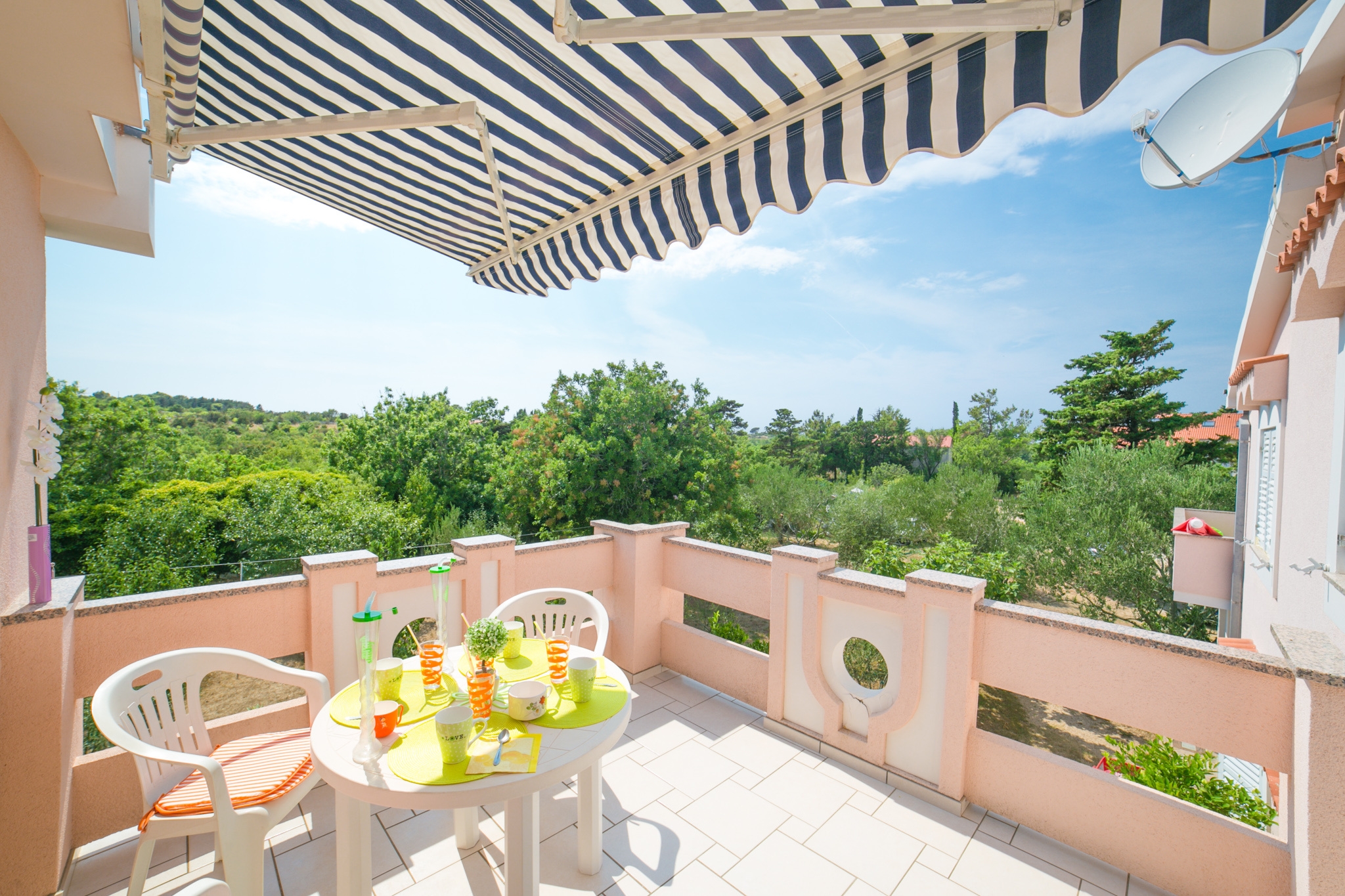 Ferienwohnung im Ort Novalja (Pag), Kapazität Ferienwohnung in Dalmatien